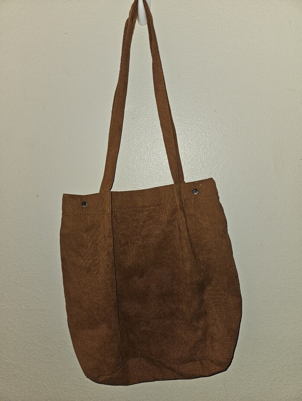 You Need This One Brown Corduroy Tote Bag - Picture 8 of 12